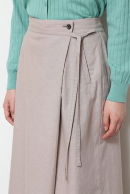 ◆ドビーストレッチラップ風キュロット（０７７２１３０４０４）