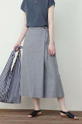 ◆ドビーストレッチラップ風キュロット（０７７２１３０４０４）