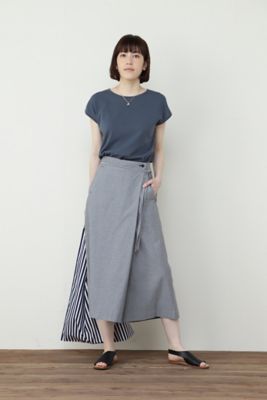 ◆ドビーストレッチラップ風キュロット（０７７２１３０４０４）