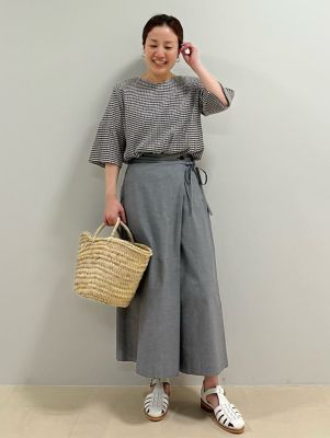 ◆ドビーストレッチラップ風キュロット（０７７２１３０４０４）