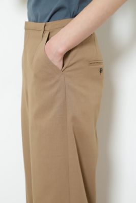 ◆レーヨン強撚Ｃ／麻ツイルＳＴパンツ（０７７２１３０５０５）