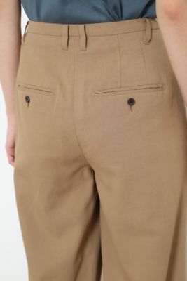 ◆レーヨン強撚Ｃ／麻ツイルＳＴパンツ（０７７２１３０５０５）