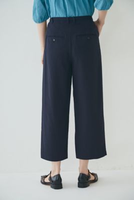 ◆レーヨン強撚Ｃ／麻ツイルＳＴパンツ（０７７２１３０５０５）