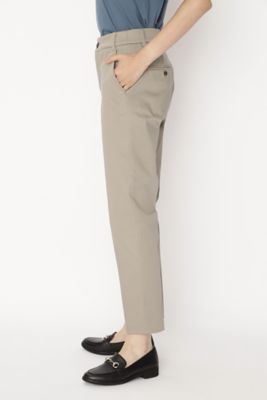 サテンストレッチスリムパンツ（０７７２１３０６０５）