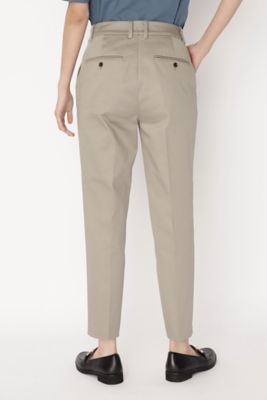 サテンストレッチスリムパンツ（０７７２１３０６０５）