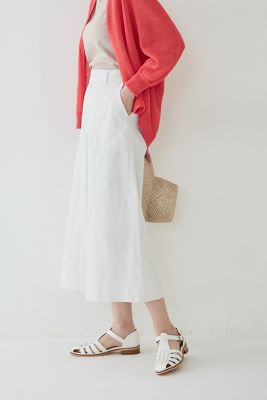 ＜human woman (Women)＞ベイカー風セミワイドパンツ（０７７２１３０６０６）