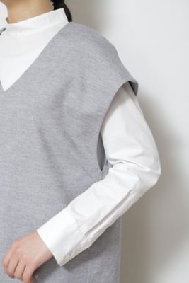◆≪Ｊａｐａｎ　ｃｏｕｔｕｒｅ≫Ｖネックレイヤードワンピース（０７７２１４０２０２）