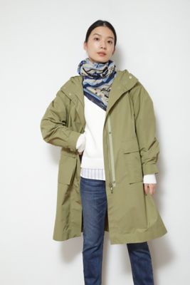 ◇フード付スプリングコート（0772151200） | human