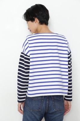 ◆ドッキングボーダーカットソー（０７７２１６０１０２）