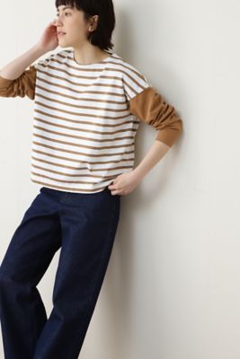 ◆ドッキングボーダーカットソー（０７７２１６０１０２）