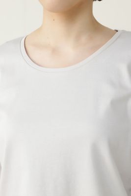 オーガニックコットンスムース長袖Ｔシャツ（０７７２１６０２０７）