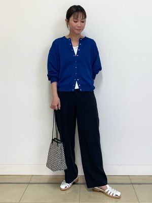 オーガニックコットンスムース長袖Ｔシャツ（０７７２１６０２０７）