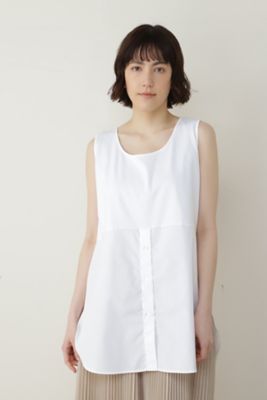 ＜human woman (Women)＞布帛ドッキングノースリカットソー（０７７２１６０２１７）