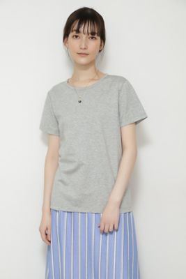 ◆オーガニック綿天竺半袖Ｔシャツ（０７７２１６０３０１）