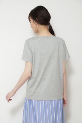 ◆オーガニック綿天竺半袖Ｔシャツ（０７７２１６０３０１）