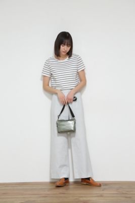 ◆オーガニック綿天竺半袖ボーダーＴシャツ（０７７２１６０３０２）