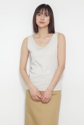 オーガニックコットンスムースタンクトップ（０７７２１６０３０３）