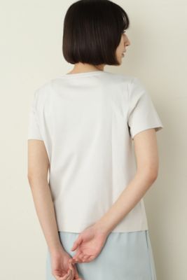 オーガニックコットンスムース半袖Ｔシャツ（０７７２１６０３０４）