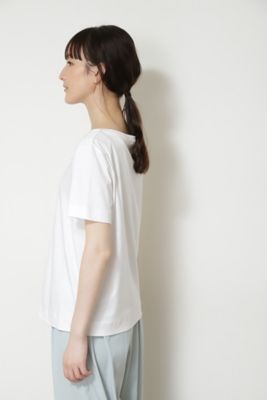 オーガニックコットンスムース半袖Ｔシャツ（０７７２１６０３０４）