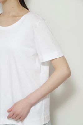 オーガニックコットンスムース半袖Ｔシャツ（０７７２１６０３０４）