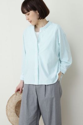 ◆スタンドカラージャージーカットソー（０７７２１６０３０５）
