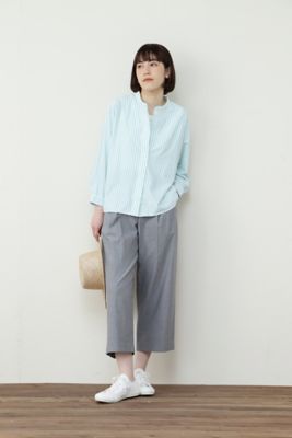 ◆スタンドカラージャージーカットソー（０７７２１６０３０５）