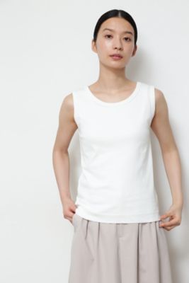 ◆オーガニックコットンベアテレコタンクトップ（０７７２１６０４０６）