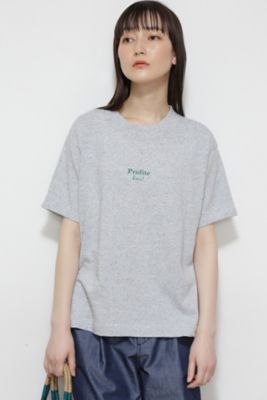 ＜human woman (Women)＞◆リサイクルロゴＴシャツ（０７７２１６０４０８）