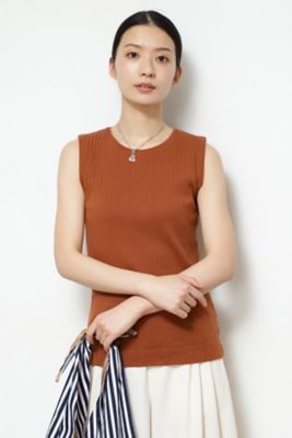 ◆ジグザグノースリーブカットソー（０７７２１６０５００）
