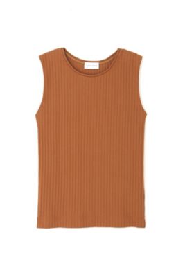 ◆ジグザグノースリーブカットソー（０７７２１６０５００）
