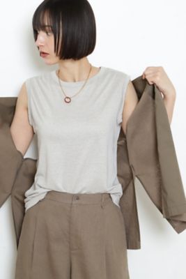 ＜human woman (Women)＞◆≪ａｒｒｉｖｅ　５ｅ≫コンパクトリネンジャージトップス（０７７２１６０５０２）