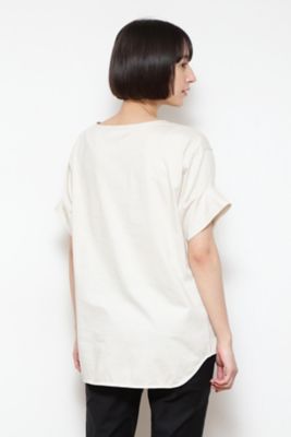 ◆タックスリーブカットソー（０７７２１６０５０５）