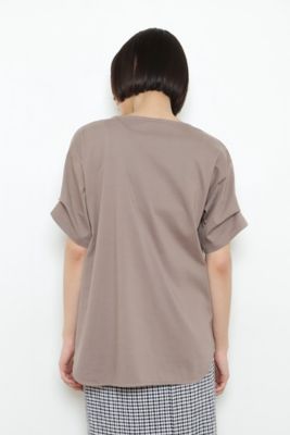 ◆タックスリーブカットソー（０７７２１６０５０５）