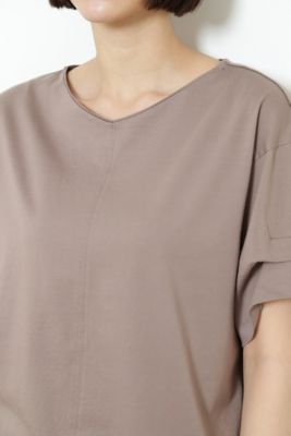 ◆タックスリーブカットソー（０７７２１６０５０５）
