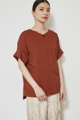 ◆タックスリーブカットソー（０７７２１６０５０５）