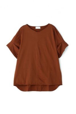 ◆タックスリーブカットソー（０７７２１６０５０５）
