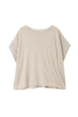 ◆リネン天竺カットソー（０７７２１６０５０６）
