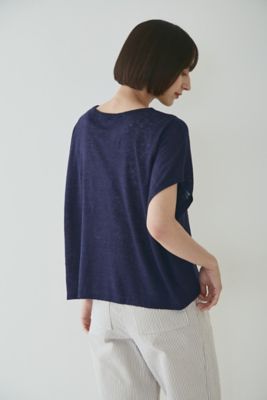 ◆リネン天竺カットソー（０７７２１６０５０６）