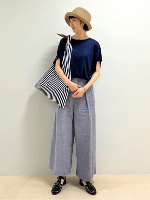 ◆リネン天竺カットソー（０７７２１６０５０６）