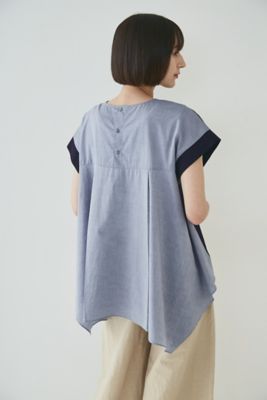 布帛ドッキングカットソー（０７７２１６０５１０）
