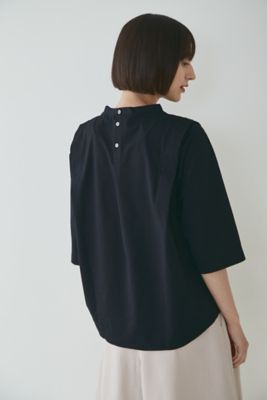 ジャガードストライプジャージカットソー（０７７２１６０５１１）