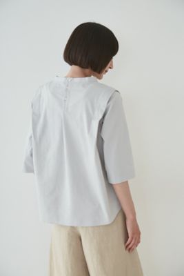 ジャガードストライプジャージカットソー（０７７２１６０５１１）