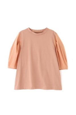 ◆袖布帛ドッキングプルオーバー（０７７２１６０６０２）