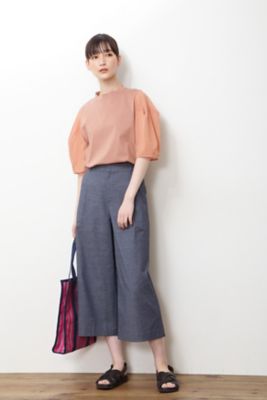 ◆袖布帛ドッキングプルオーバー（０７７２１６０６０２）