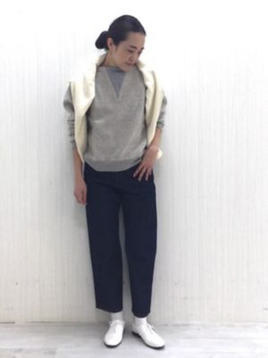 ◆コットンアクリル天竺ニットカーディガン（０７７２１７０１０１）