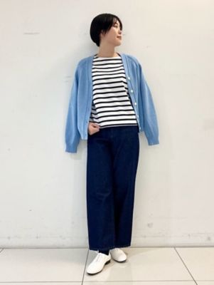 ◆コットンアクリル天竺ニットカーディガン（０７７２１７０１０１）