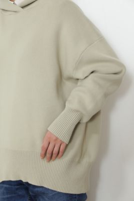 ◆スムースニットパーカー（０７７２１７０１０２）
