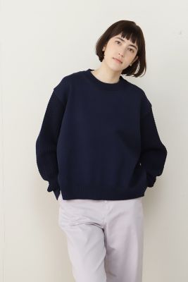 ◆袖ボリュームプルオーバーニット（０７７２１７０２０７）