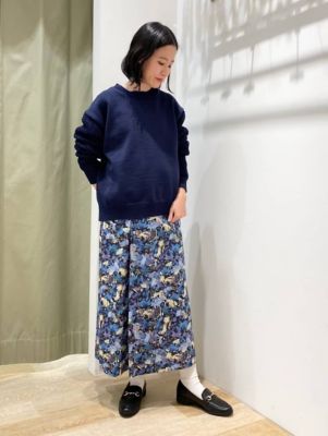 ◆袖ボリュームプルオーバーニット（０７７２１７０２０７）