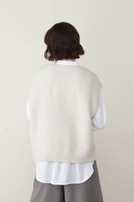 ニットベスト（０７７２１７０２１１）
